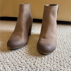 BP Brown Ankle Booties